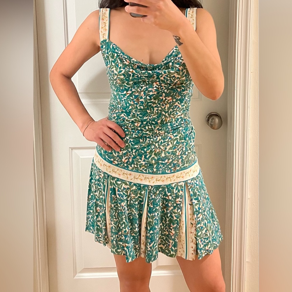 Diane Von Furstenberg Floral Silk Dress